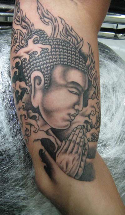 praying hands tattoo. Religious Praying Hands
