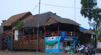 La Cassidaine Guesthouse & Restaurant in Sihanoukville, Cambodia.