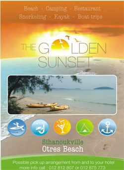 golden sunset bar otres beach sihanoukville, cambodia