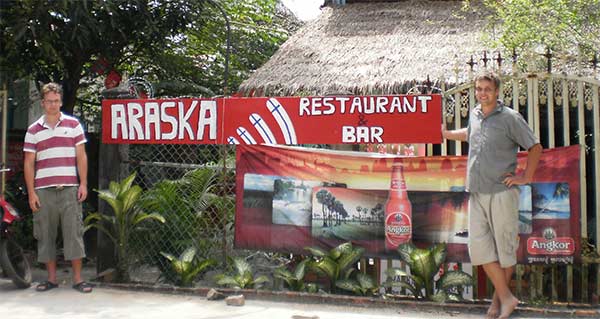 araska finnish restaurant in sihanoukville, cambodia