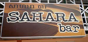 sahara bar in sihanoukville, cambodia