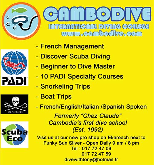 cambodive diving sihanoukville cambodia scuba