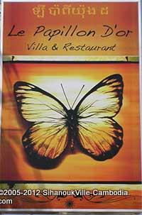 le Papillon d'or Villa & Restaurant in SihanoukVille, Cambodia