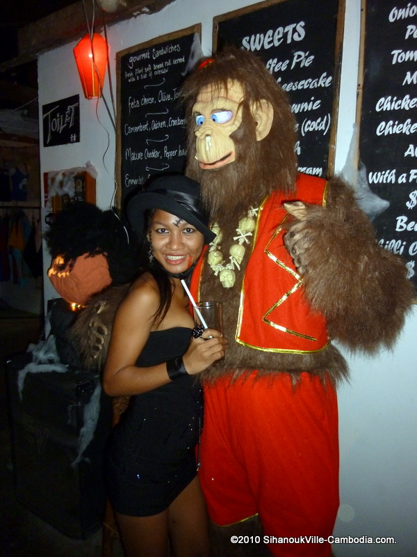 halloween at Monkey Republic in SihanoukVille, Cambodia 2010.