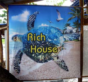 Rich House Beach Restaurant, Jam BAR and Rooms in Sihanoukville, Cambodia.