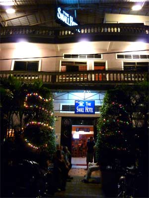 The Small Hotel in Sihanoukville.  Swedish Restaurant and Hotel.