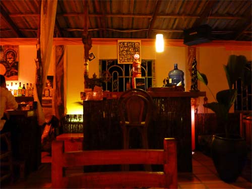 Wok Bar in Sihanoukville, Cambodia.