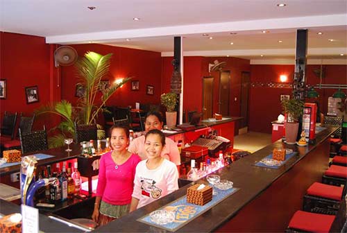 The Look Bar & Restaurant on Victory Hill.  SihanoukVille, Cambodia