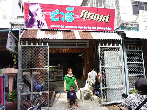 davy hairdresser in sihanoukville, cambodia