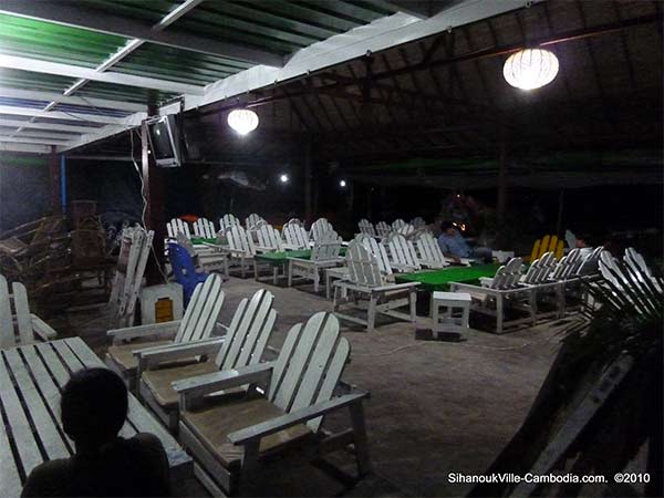 the terrace beach bar and thai food, sihanoukville, cambodia