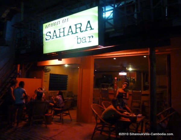 sahara bar, sihanoukville, cambodia, victory hill