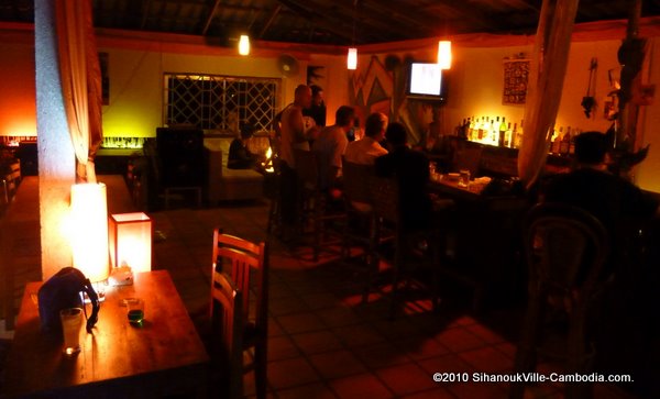 the wok bar and french restaurant, sihanoukville, cambodia