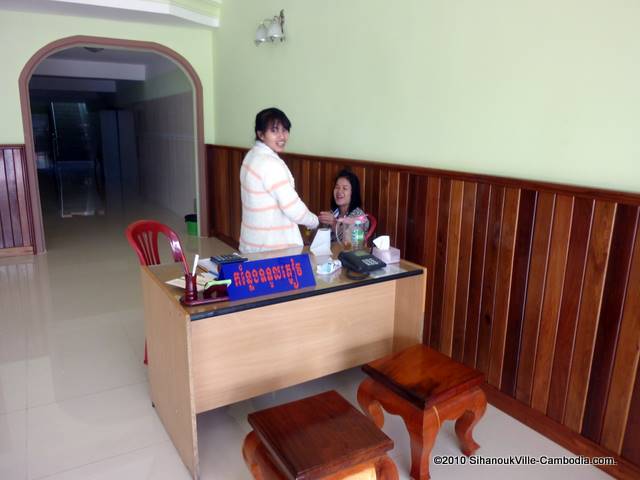 Sea Sand Guesthouse in Sihanoukville, Cambodia.