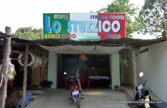 Lo Stuzzico Italian Food in Sihanoukville, Cambodia.