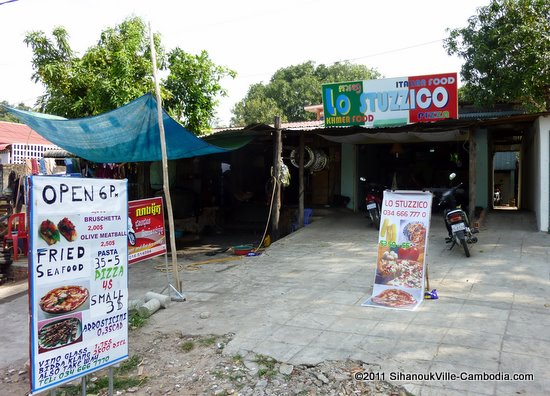 Lo Stuzzico Italian Food in Sihanoukville, Cambodia.
