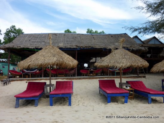 Ritchie's Bar and Restaurant in Sihanoukville, Cambodia.