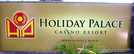 Holiday Palace Casino in Sihanoukville, Cambodia.