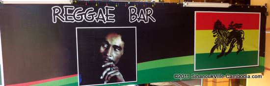 Reggae Bar in Sihanoukville, Cambodia.