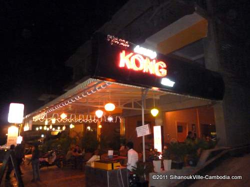 Kong Bar & Guesthouse in Sihanoukville, Cambodia.