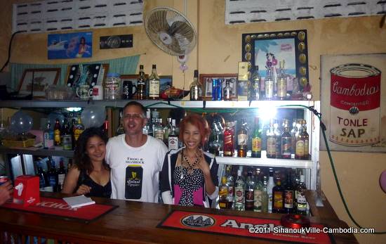 Whiskey Guesthouse & Bar in SihanoukVille, Cambodia.  frog & shamrock production