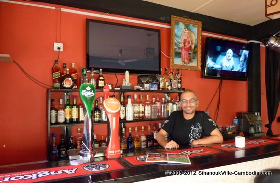 The Bar on Victory Hill in Sihanoukville, Cambodia.