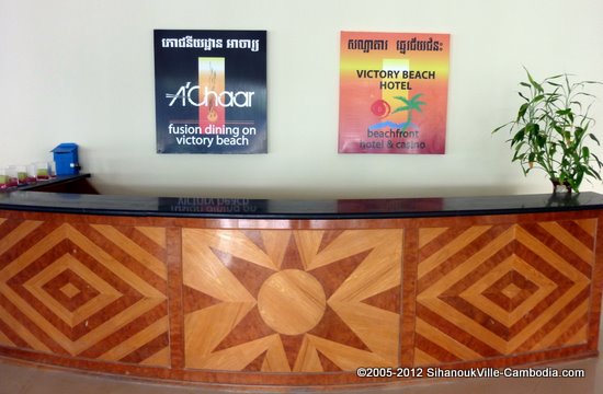 Victory Beach Hotel & Casino in Sihanoukville, Cambodia.