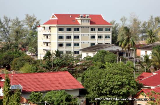 White Beach Hotel in Sihanoukville, Cambodia.