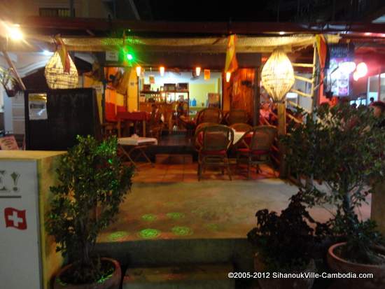 Guido's Place Restaurant in Sihanoukville, Cambodia.