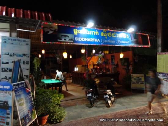 Siddhartha Guesthouse in Sihanoukville, Cambodia.