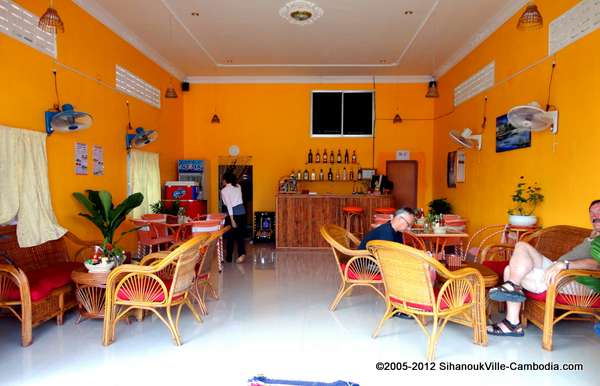 Sophea Restaurant in Sihanoukville, Cambodia.