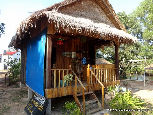 Riverside Lodge & Restaurant in Otres Village in Sihanoukville, Cambodia.