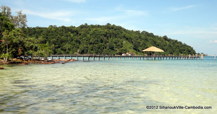 Saracen Bay Resort on Koh Rong Samloem Island in Sihanoukville, Cambodia.