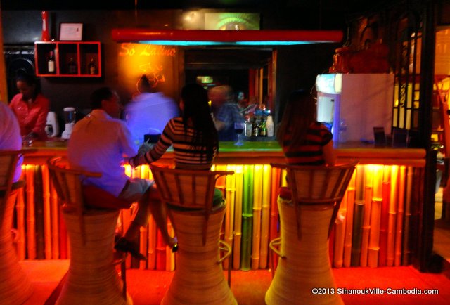 So Latino Bar & Restaurant in Sihanoukville, Cambodia.