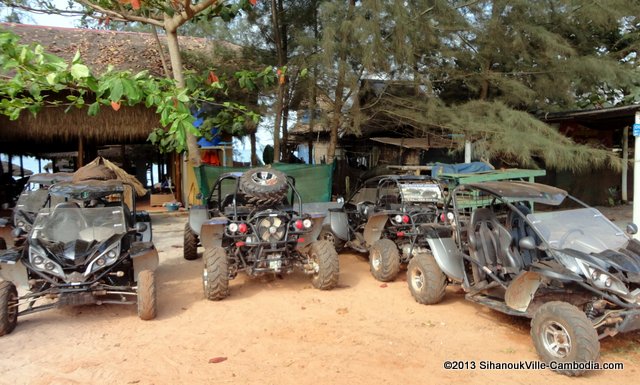 Otres Beach Buggy Adventures in Sihanoukville, Cambodia.