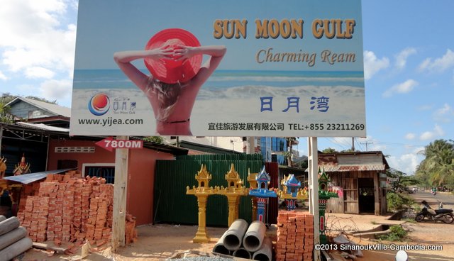 Sun & Moon Gulf International Resort in Sihanoukville, Cambodia.