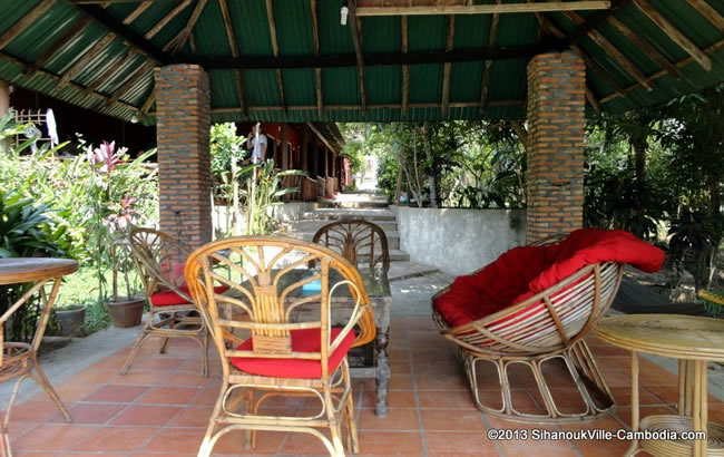 Princess Village Massage and Guesthouse and Restaurant in Sihanoukville, Cambodia.