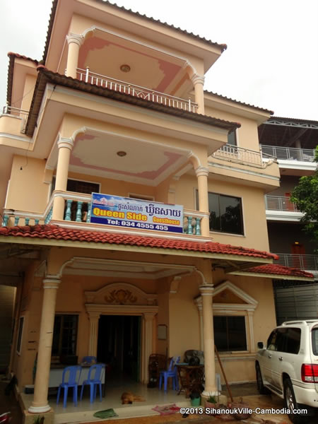 Queenside Guesthouse in Sihanoukville, Cambodia.