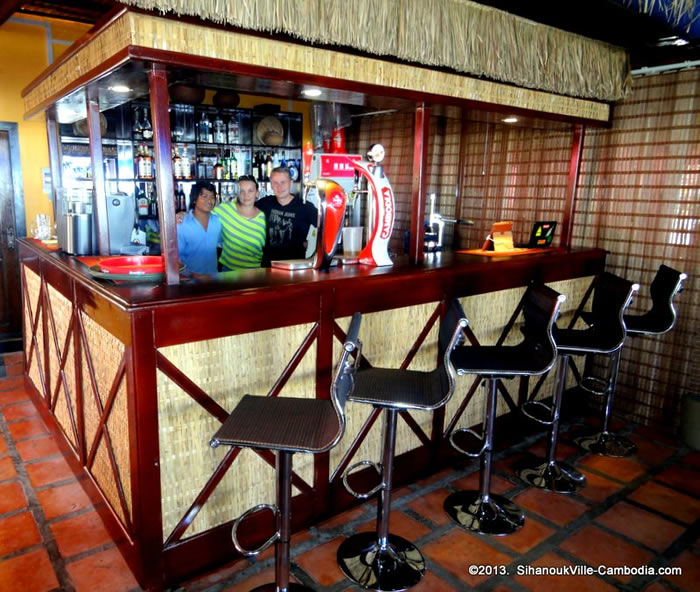 Jigsaw Bar & Restaurant in SihanoukVille, Cambodia.