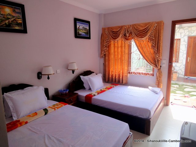 Otres Seaview Resort on Otres River in SihanoukVille, Cambodia.
