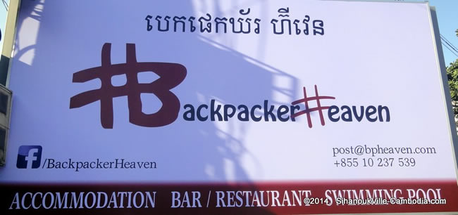 Backpacker Heaven Guesthouse in SihanoukVille, Cambodia.