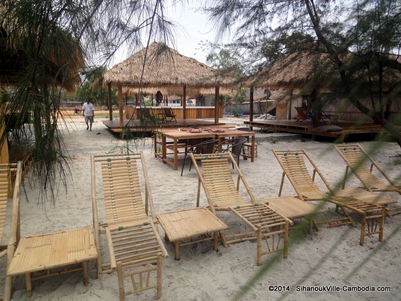 Otres Beach Resort in SihanoukVille, Cambodia.