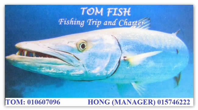 Tom Fish Charters in SihanoukVille, Cambodia.