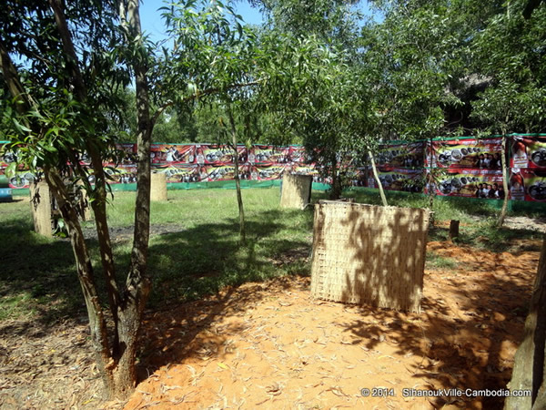 The Red Paintball Park in SihanoukVille, Cambodia.