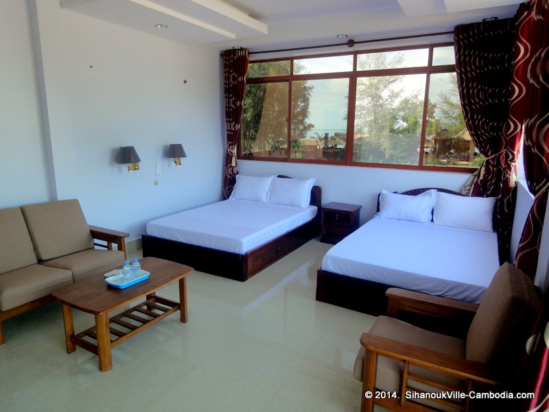 Golden View Guesthouse in SihanoukVille, Cambodia.