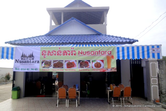 Nusantara Indonesian Restaurant in SihanoukVille, Cambodia.