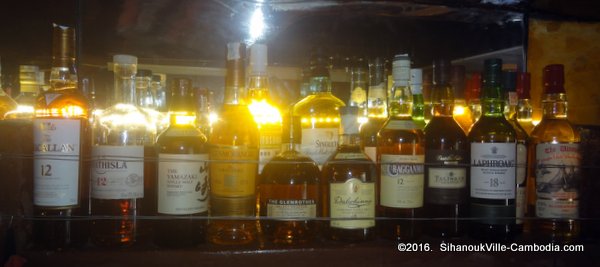 Step Inn Whisky Bar in SihanoukVille, Cambodia.