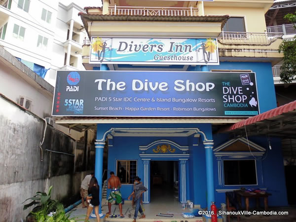 Divers Inn in SihanoukVille, Cambodia.