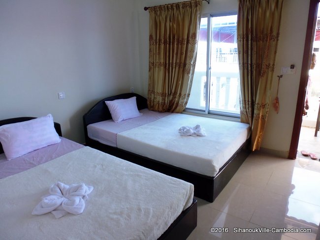 Otres Ocean View Guesthouse in SihanoukVille, Cambodia.