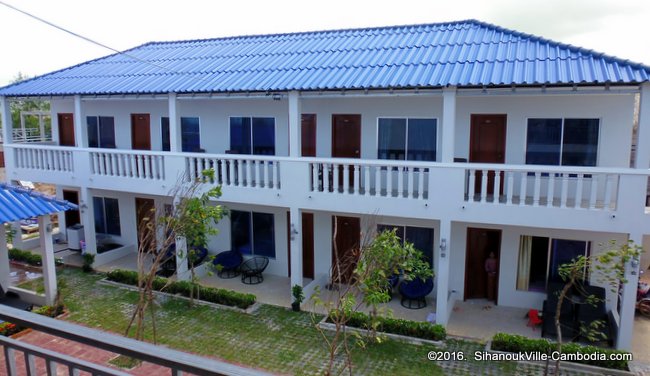 Otres Ocean View Guesthouse in SihanoukVille, Cambodia.