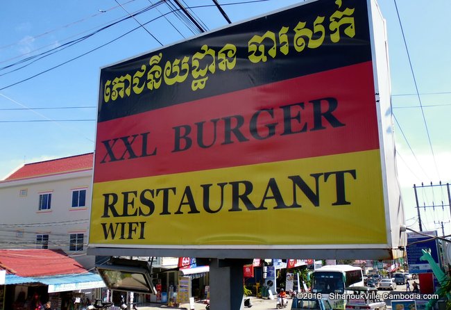 Harry's Bar and Restaurant in SihanoukVille, Cambodia.